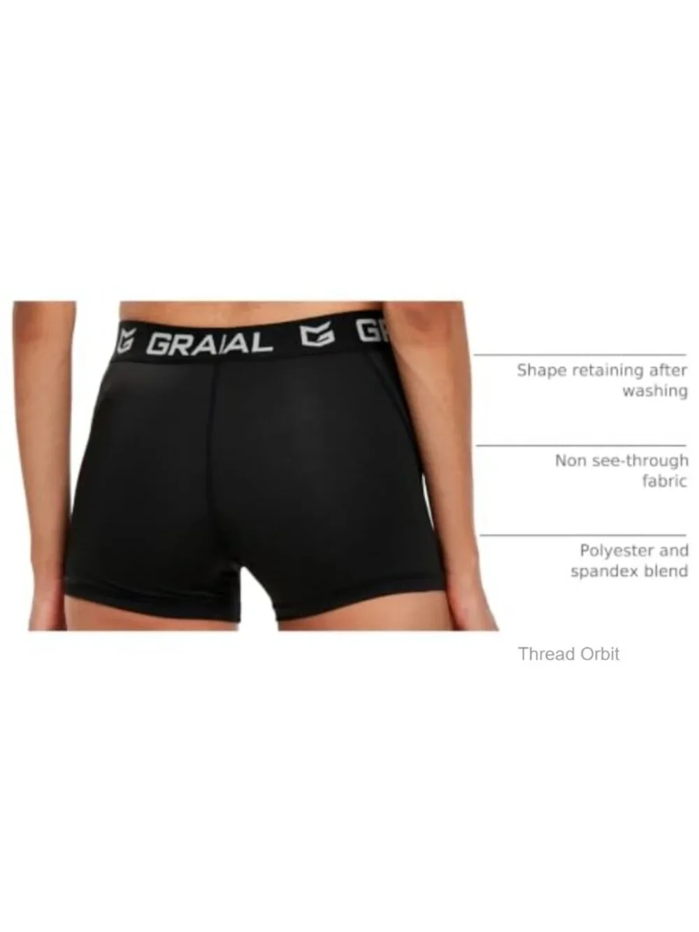 Women's Spandex Compression Volleyball Shorts 3